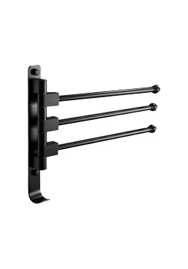 Geeksen Kancalı Döndürülebilir Havlu Askıları 3 Çubuklu Katlanabilir Kollar Banyo Havlu Askısı Duvara Monte Havlu Askısı Alüminyum Havlu Tutucu Düzenleyici Banyo Mutfak İçin Diğer