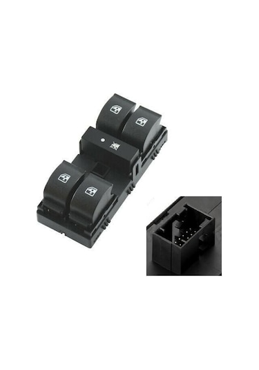 Aempart Cam Anahtarı Fıat Doblo Iıı Sol Dörtlü 10-15 Aem30 0242