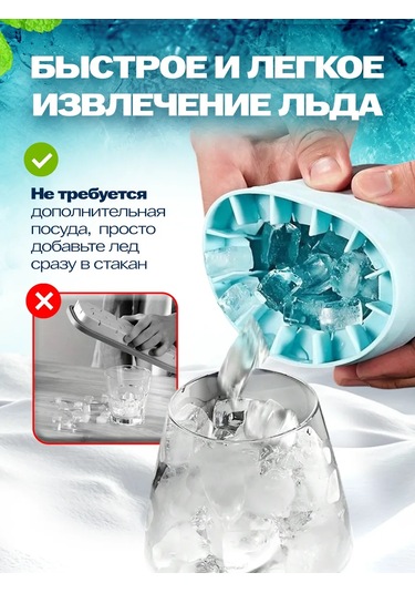 Shostt Buz Kalıbı, Kap Ve Kapakla 451041144 Açık Mavi