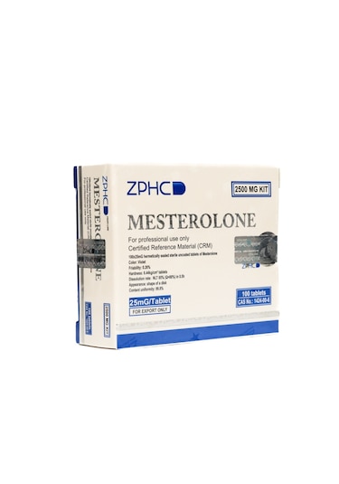 Zphc Mesterolone - 25 Mg / Pill -100 Tablet Aromasız