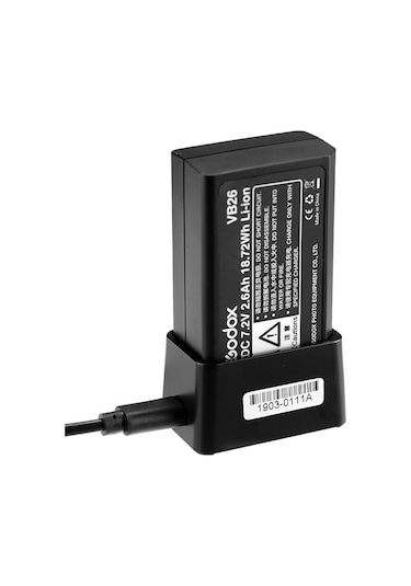 Godox V1C Canon Uyumlu Yuvarlak Kafa Flaş