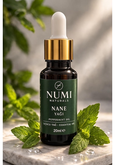 Nane Yağı 20 Ml %100 Saf Peppermint Oil Uçucu Yağ Aromaterapi Ve Cilt Bakımı