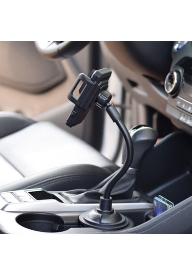 Ally X032 360 Döner Universal Araç Bardak Tutucu Yeri Telefon Tu-Siyah