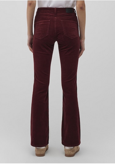 Mavi - Molly Bordo Kadife Pantolon 1013689467 Bordo