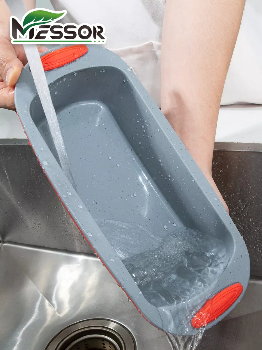 Messor Ekmek Ve Kek Yapımı İçin Silikon Kalıp 182928634 Gri