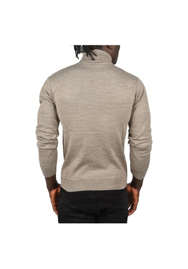 Deepsea Erkek Vizon Zigzag Desenli Tam Balıkçı Yaka Dar Kesim Boğazlı Triko Kazak 2505497 Vizon Deepsea Erkek Vizon Zigzag Desenli Tam Balıkçı Yaka Dar Kesim Boğazlı Triko Kazak 2505497 Vizon