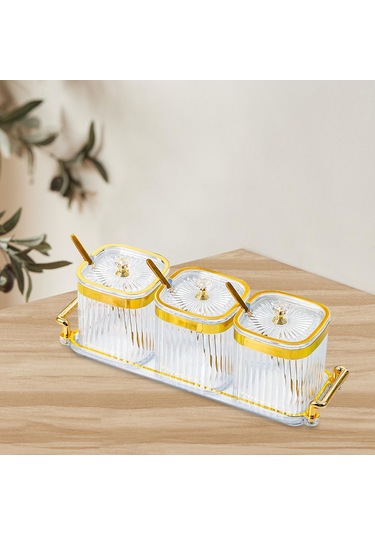 Homyl Kapaklı Ve Kaşıklı Baharat Kavanozu Tuz Şeker Temizlemek