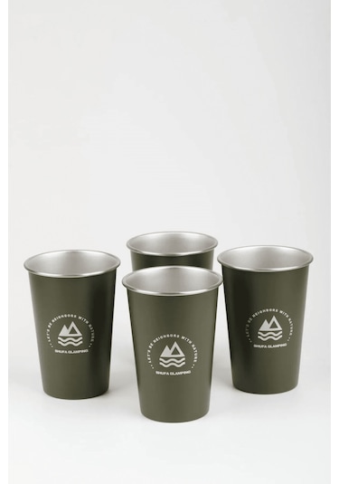 Shufa Paslanmaz Alüminyum Bardak Çok Renkli