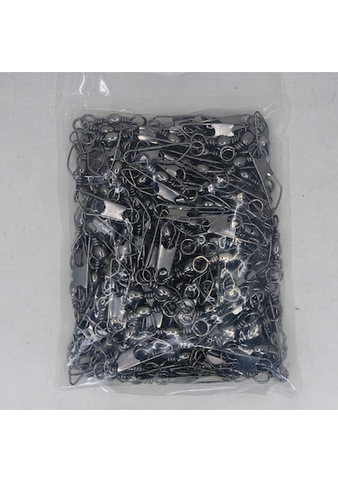 Effe Balık Avı Klipsli Fırdöndü 144 Adet No:3 144Lü