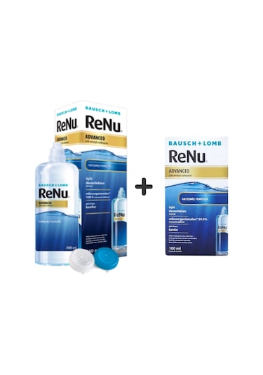 Bausch & Lomb Renu Advanced Lens Solüsyonu 360 ML + 100 ML