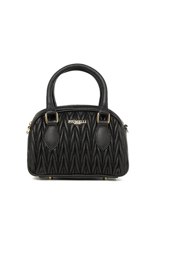 D28 Black Portföy Çantası Kadın Sunny Piumelli Milano Bag D28 Black