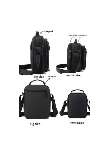 Sones Wepower Erkek Omuz Günlük Taşıma Çantası, Stil: Küçük Gri