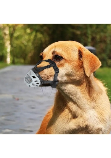 Homyl Köpek Ayarlanabilir Sapanlar Için Namlu Maske 6cmx22cm