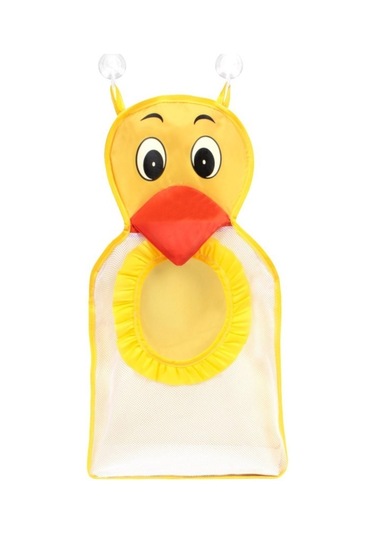 Sevi Bebe 114 Banyo Oyuncak Torbası Ördek Beyaz - Sarı