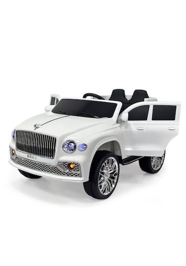 Akar Boss Gt 12v Uzaktan Kumandalı Akülü Araba - Dans Modlu Beyaz