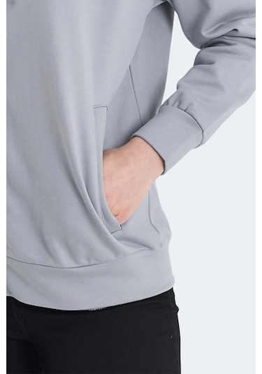 Slazenger Kathleena 2 Li Set Kadın Sweatshırt Gri - Mor