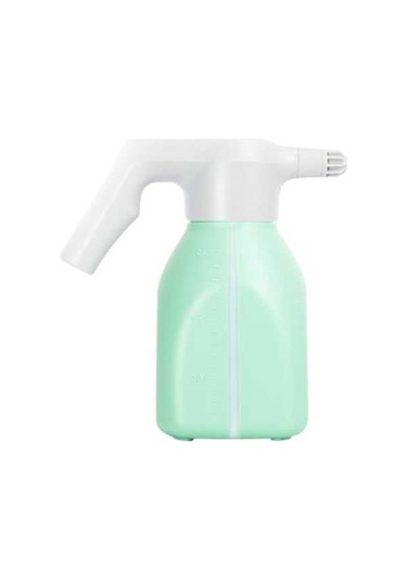 Bosphorusboutique02 Yeşil 1.5l Elektrikli Bahçe Spreyi - Şarj Edilebilir 2 Modlu Toz/su Sütunu El Sprayeri Yeşil