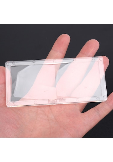 Xurunkeji Kaynak Maskesi İçin Kaynak Kaskı Büyüteçli Lens Diyoptri 2.0 Dış Boyut 107mmx50mm