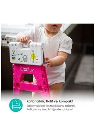 Bblüv Step Katlanabilen Eğitici Basamak Gri