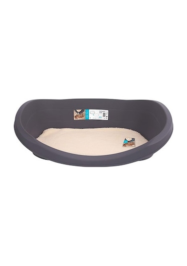 M-pets Java Plastik Minderli Köpek Yatağı Large 80x57x25 Cm 244-54007.03