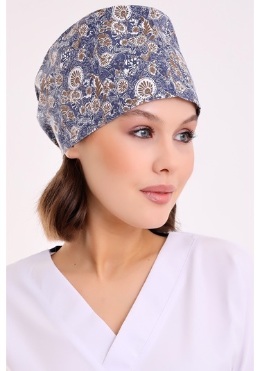 Desenli Doktor Hemşire Aşçı Cerrahi Hastane Bonesi Bandana M480