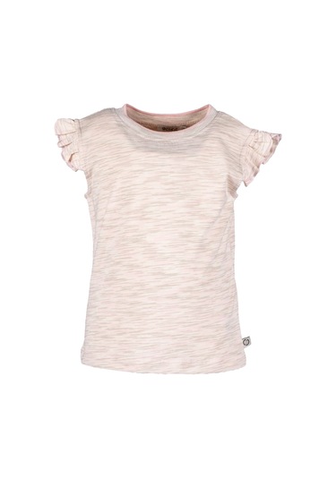 Kız Çocuk Yazlık Fırfırlı Organik T-shirt 001