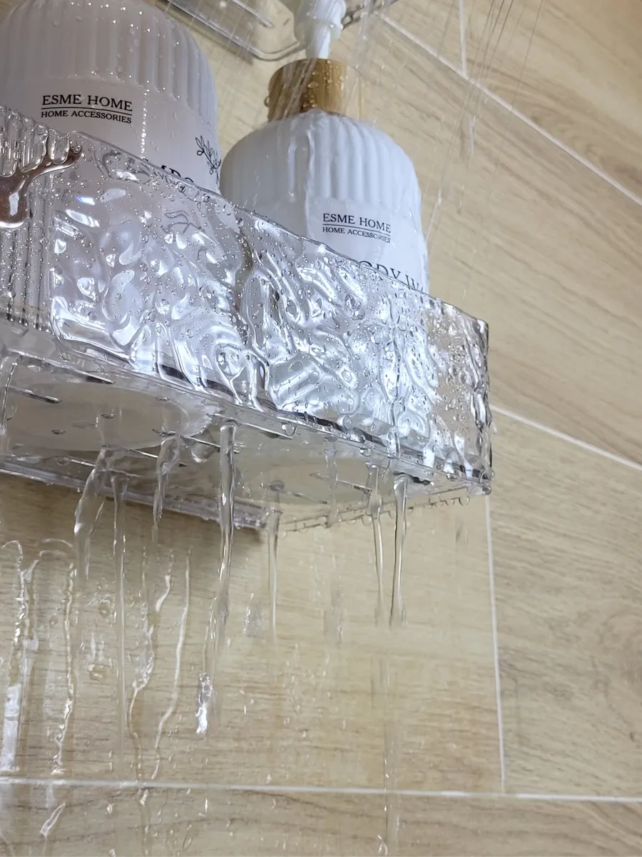 Almahome Delme Gerektirmeyen Duvara Asılabilir Banyo Rafı 3 Adet 376281363 Beyaz