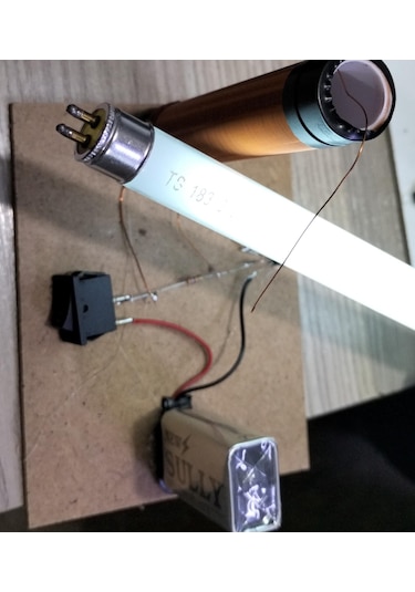 Tesla Bobini Pil Dahil