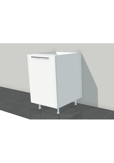 50 Cm Tek Kapak Mutfak Alt Dolabı