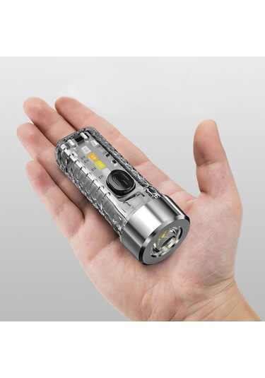 Jeemson Küçük Ve Taşınabilir Çok Fonksiyonlu El Feneri - Yeşil Yeşil