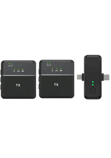 Sx31 Kablosuz Yaka Mikrofonu 3 İn1 Iphone Type-c Ve Jack Uyumlu