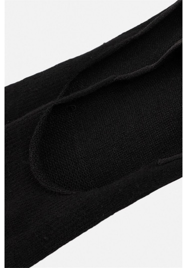 SÜVARİ Siyah Babet Çorap