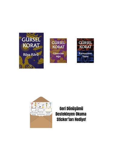 Rüya Körü + Güvercine Ağıt + Kurmacanın Yapısı + Okuma Sticker'ları