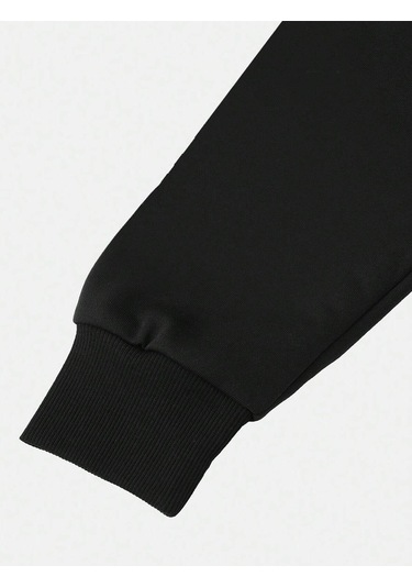 Unisex Kadın/erkek Harajuka Sokakt Oyun Kartı Baskı Siyah-17351 Siyah