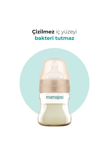 Mamajoo Gold Plus Anti-kolik Biberon, 150 Ml, 0 Ay+