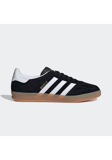 adidas Gazelle Indoor Unisex Siyah Spor Ayakkabı Düz Jı2060 Siyah