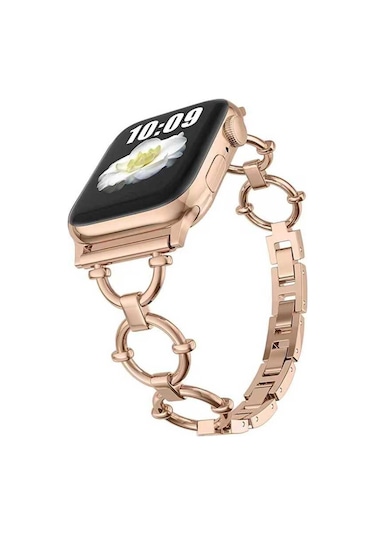Watch 38mm Uyumlu Krd-56 Metal Tlzn Kordon-siyah