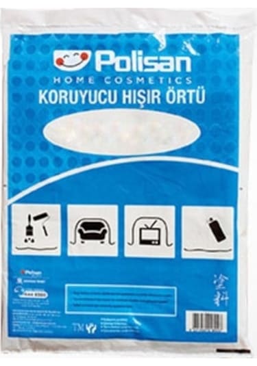 Polisan Koruyucu Hışır Örtü İnce Naylon Hışır 20 M2 4X5 M
