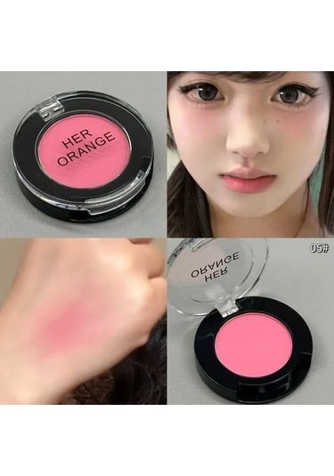 Tek Renkli Mat Beyaz Göz Farı Astar Makyaj Kalıcı Pürüzsüz Giymek Kolay Doğa 05 01 Garden Rose