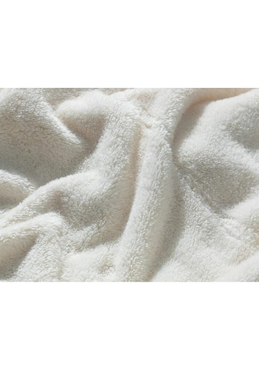 Mulberry Beyaz Wellsoft Tv Battaniye 100 x 170