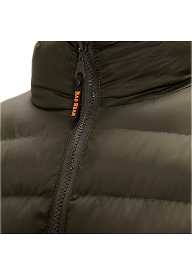 Bad Bear 23.02.15.001 Boss Puffer Ceket Haki Haki
