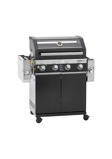 Rösle Videro G4-s Vario Siyah Gazlı Barbekü Siyah