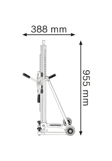 Bosch Professional GCR 350 Karot Sehpası - 601190200
