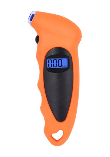 Samdoo Araç Lastik Basınç Ölçer - Yüksek Hassasiyetli Dijital Göstergeli, 4 Birimli, Led Aydınlatmalı