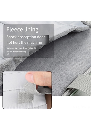 Reedark 10.8-11 İnç Nylon Dijital Cihaz Kılıfı - Çarpıklık Ve Yırtılmaya Dayanıklı Taşınabilir Depolama Çantası Siyah Siyah