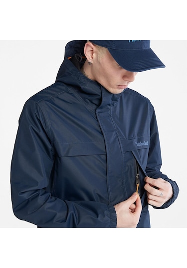 Timberland Tımberland Waterproof Shell Jacket Tb0a5xrs4331-dark Sapphıre Lacivert