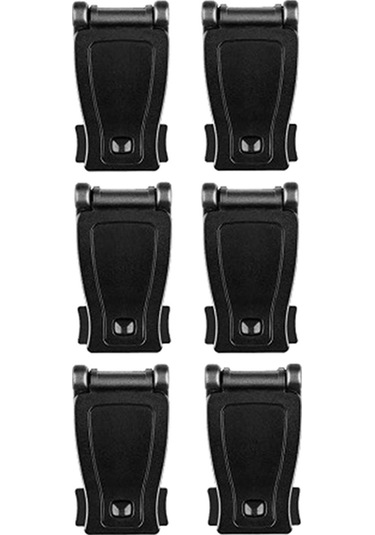 Suntek Dişli Klip Için Molle Sırt Çantası Molle Aksesuar Siyah