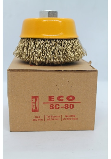 Esc-80 Eko Saçaklı Çanak Fırça
