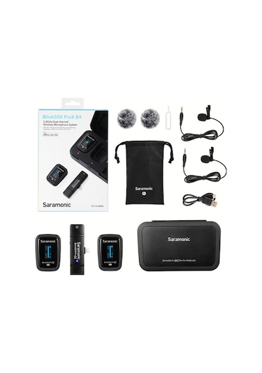 Saramonic Blink500 Prox B4 Kablosuz İkili Mikrofon
