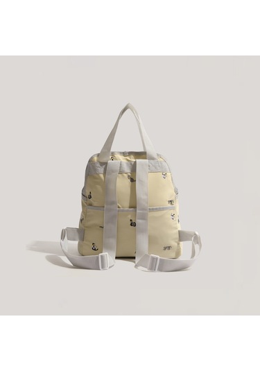 Charhp&kejnt Hakiki Kedi Nazik Kayısı Çok İşlevli Sırt Çantası Hafif Seyahat Anne Çantası Kadın Diğer